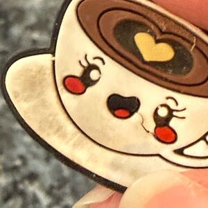 Japanese style Espresso Coffee mug rubber drawing cartoon anime manga cup teacup